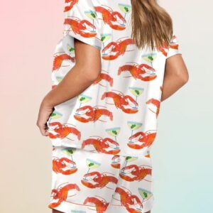 Lobster Martini Pajama Set1