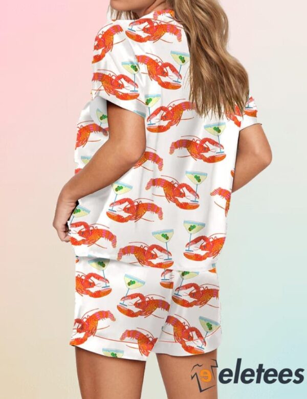 Lobster Martini Pajama Set