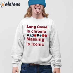 Long Covid Is Chronic Masking Is Iconic Shirt 4