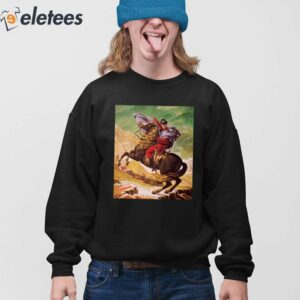 M Bison Crossing The Alps Wall Street Fighter 1994 Shirt 4