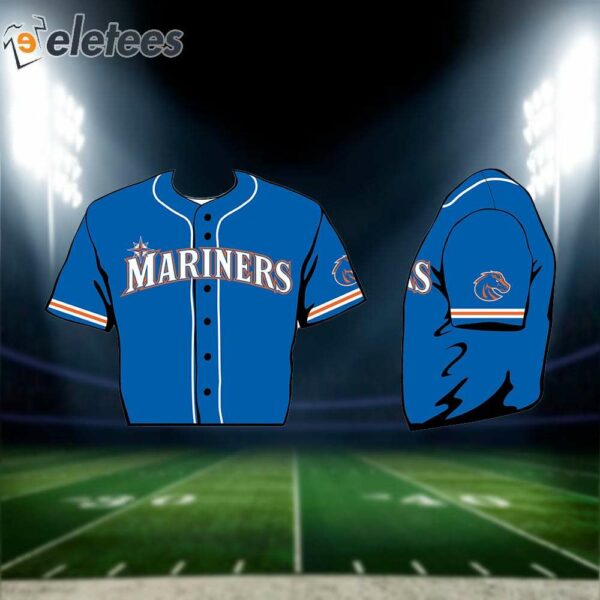 Mariners Boise State Night Jersey Giveaway 2024