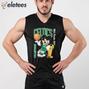 Mickey Celtics Finals Champions 2024 Shirt 3