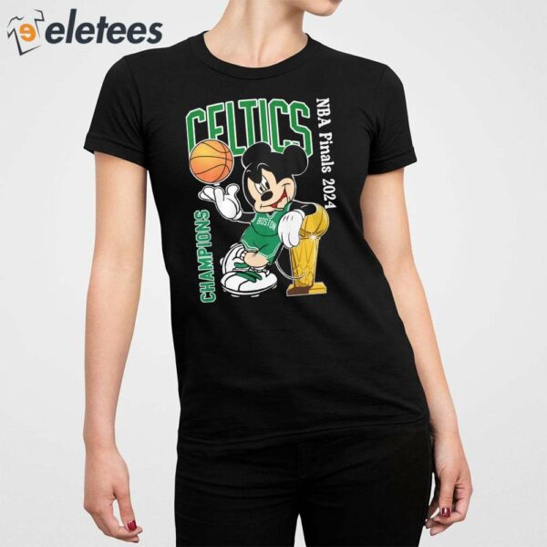 Mickey Celtics Finals Champions 2024 Shirt