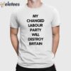 My Changed Labour Party Will Destroy Britain Shirt