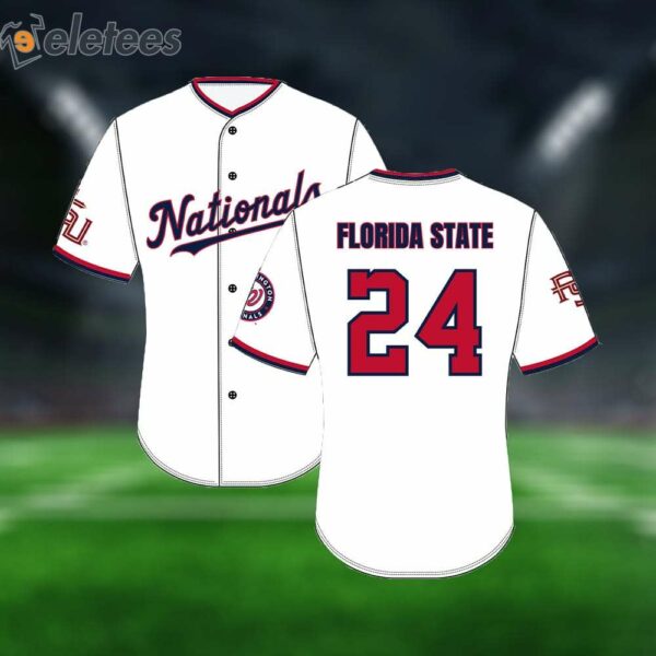 Nationals Florida State University Day Jersey Giveaway 2024
