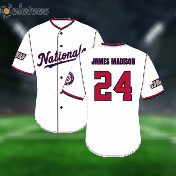 Nationals James Madison University Day Jersey Giveaway 2024