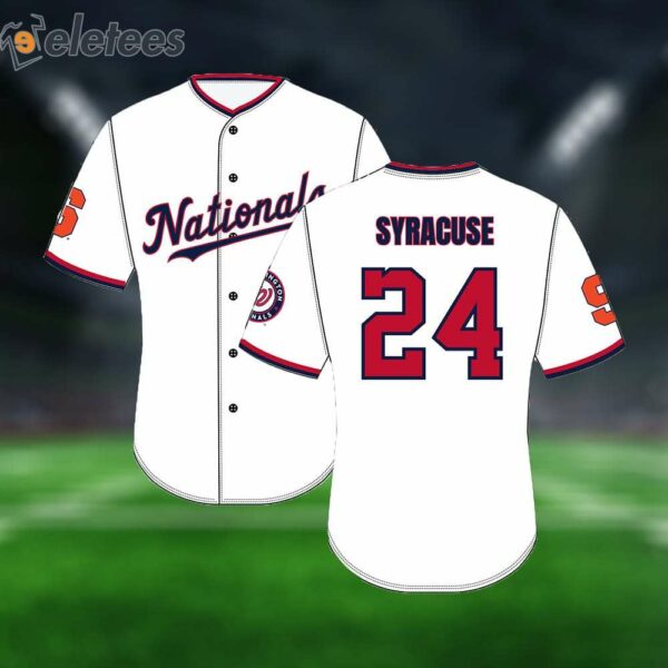 Nationals Syracuse University Day Jersey Giveaway 2024