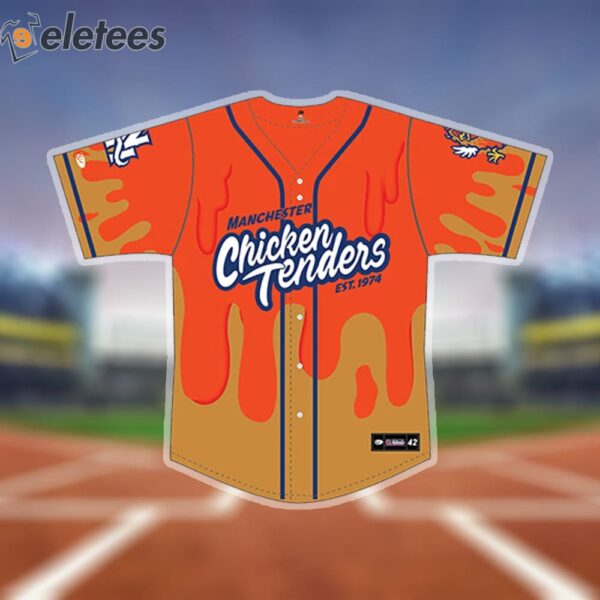 New Hampshire Fisher Cats Manchester Chicken Tenders Jersey 2024