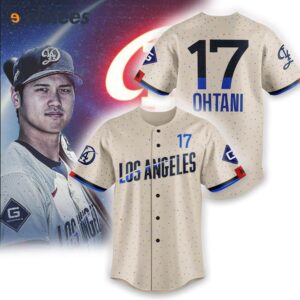 Ohtani 17 LA Dodgers City Connect 2024 Baseball Jersey