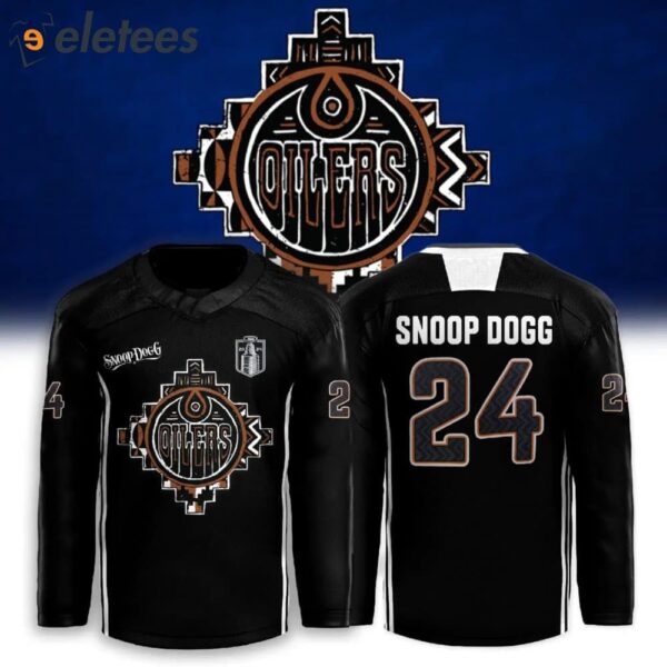 Oilers Snoop Dogg 24 Hockey Jersey