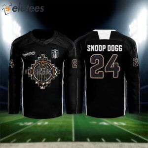 Oilers Snoop Dogg 24 Hockey Jersey1