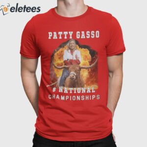 Patty Gasso 8 National Championship T-Shirt