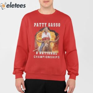 Patty Gasso 8 National Championship T Shirt 3