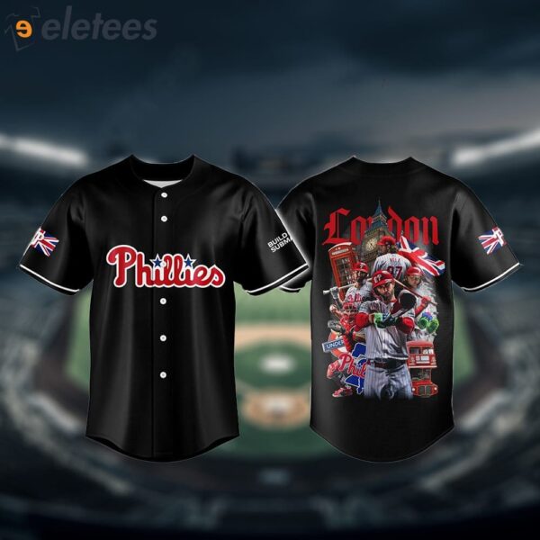 Phillies 2024 Crossing the Pond Jersey