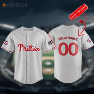 Phillies London Series 2024 Crossing the Pond Custom Name Jersey1