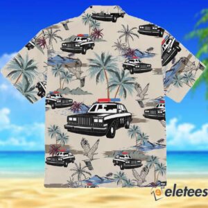 Police Car Hawaiian Shirt1