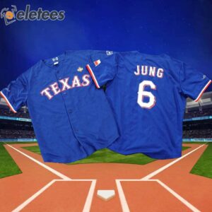 Rangers Josh Jung Replica Postseason Jersey 2024 Giveaway 2