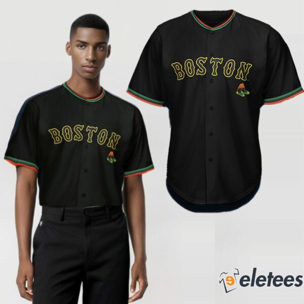 Red Sox Black and African American Celebration Jersey 2024 Giveaways