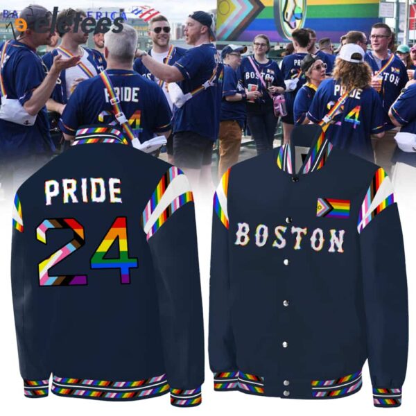 Red Sox Pride Night Bomber Jacket