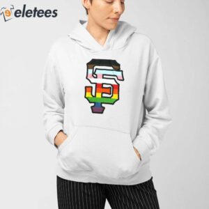 SF Giants Pride Day Pride Long Sleeve Hooded Shirt 2024 Giveaway 3