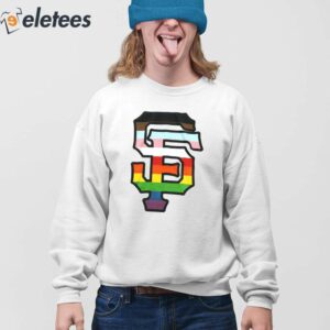 SF Giants Pride Day Pride Long Sleeve Hooded Shirt 2024 Giveaway 4