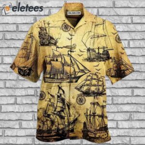 Sailing I Plan To Go Sailing Vintage Sail Hawaiian Shirt1