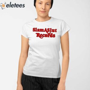 Slam A Slut Records Shirt 2