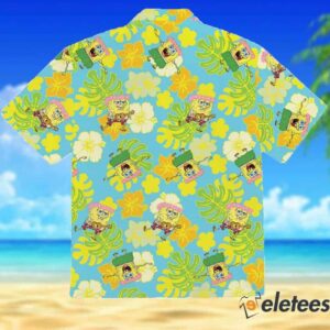 Spongebob Hawaiian Shirt Funny Cartoon 2