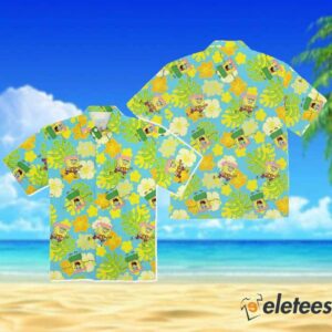 Spongebob Hawaiian Shirt Funny Cartoon 3