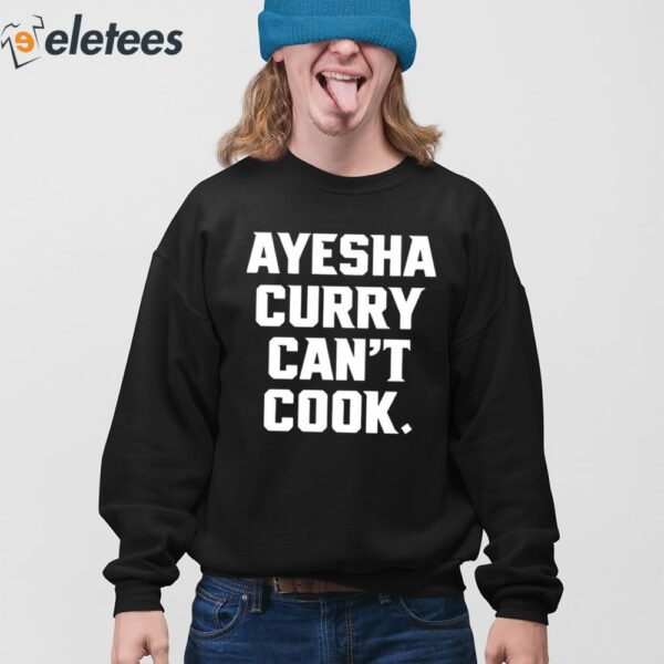 Stephen Curry Ayesha Curry Can’t Cook Shirt