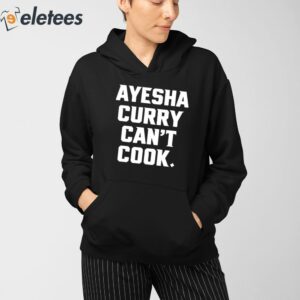 Stephen Curry Ayesha Curry Cant Cook Shirt 4
