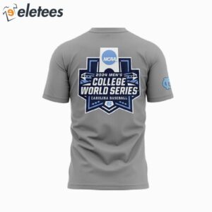 Tar Heels 2024 NCAA Mens Baseball College World Series Shirt2