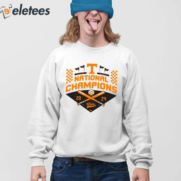 Tennessee 2024 Baseball National Champions Celebration Shirt