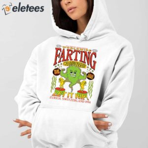 The International Farting Federation Worldwide Farting Championship Shirt 2