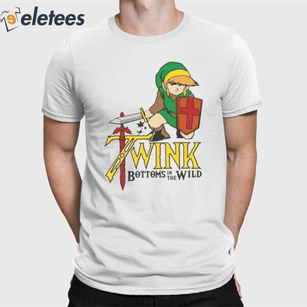 The Legend Of Zelda Link Twink Bottoms In The Wild Shirt