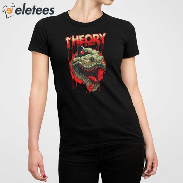 Theory Dinosaur Blood Shirt