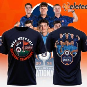 Tigers 2024 NCAA Men's Golf National Champions T-Shirt
