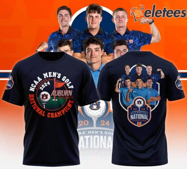 Tigers 2024 NCAA Men’s Golf National Champions T-Shirt