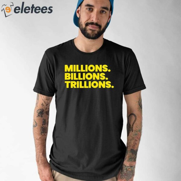 Travis Malloy Millions Billions Trillions Shirt