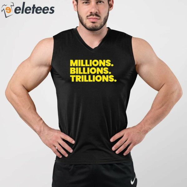 Travis Malloy Millions Billions Trillions Shirt