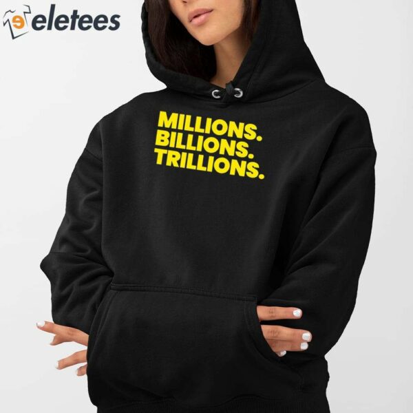 Travis Malloy Millions Billions Trillions Shirt