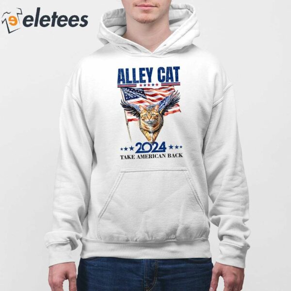 Trump 2024 Alley Cat Take America Back Vote Trump Shirt