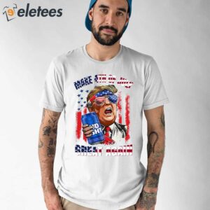 Trump Budlight Make 4th of July Great Again Shirt 1