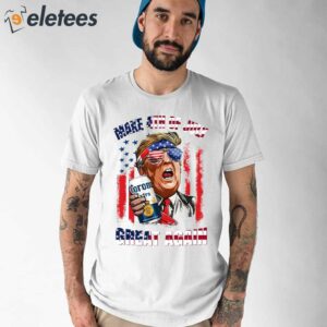 Trump Corona Beer Make 4th of July Great Again Shirt 1