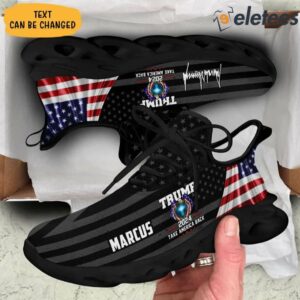 Trump Eagle US Flag MaxSoul Shoes