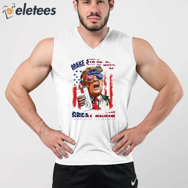 Trump Michelob Ultra Make 4th of July Great Again Shirt