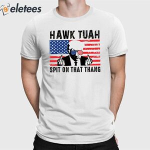 Trump Middle Finger Hawk TuaH Spit On That Thang Shirt