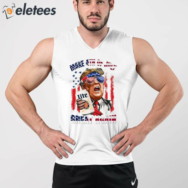 Trump Miler Lite Make 4th of July Great Again Shirt