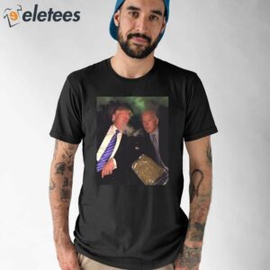 Trump and Biden Smoking Weed Shirt 1