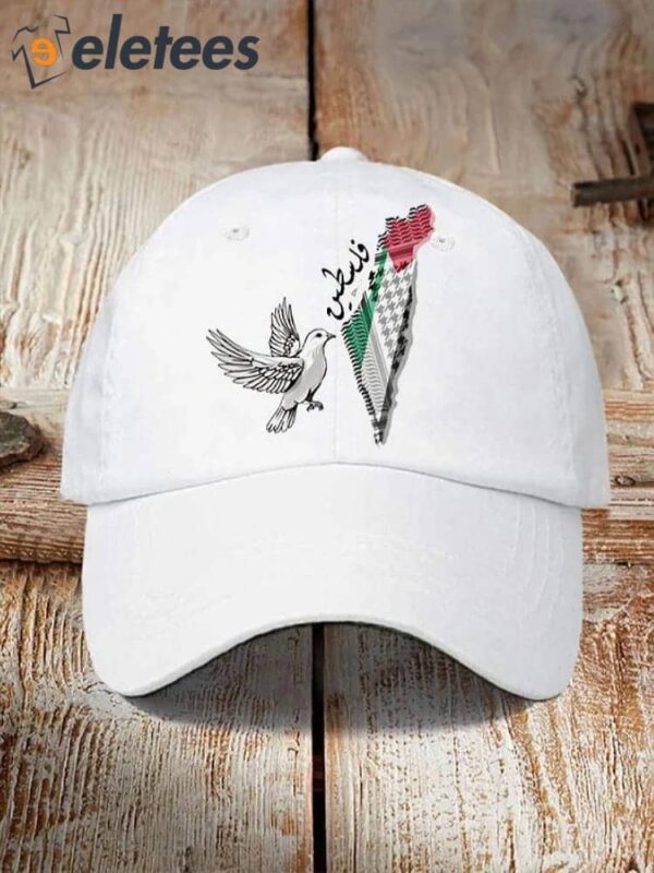 Unisex Dove Of Peace Free Palestine Hat